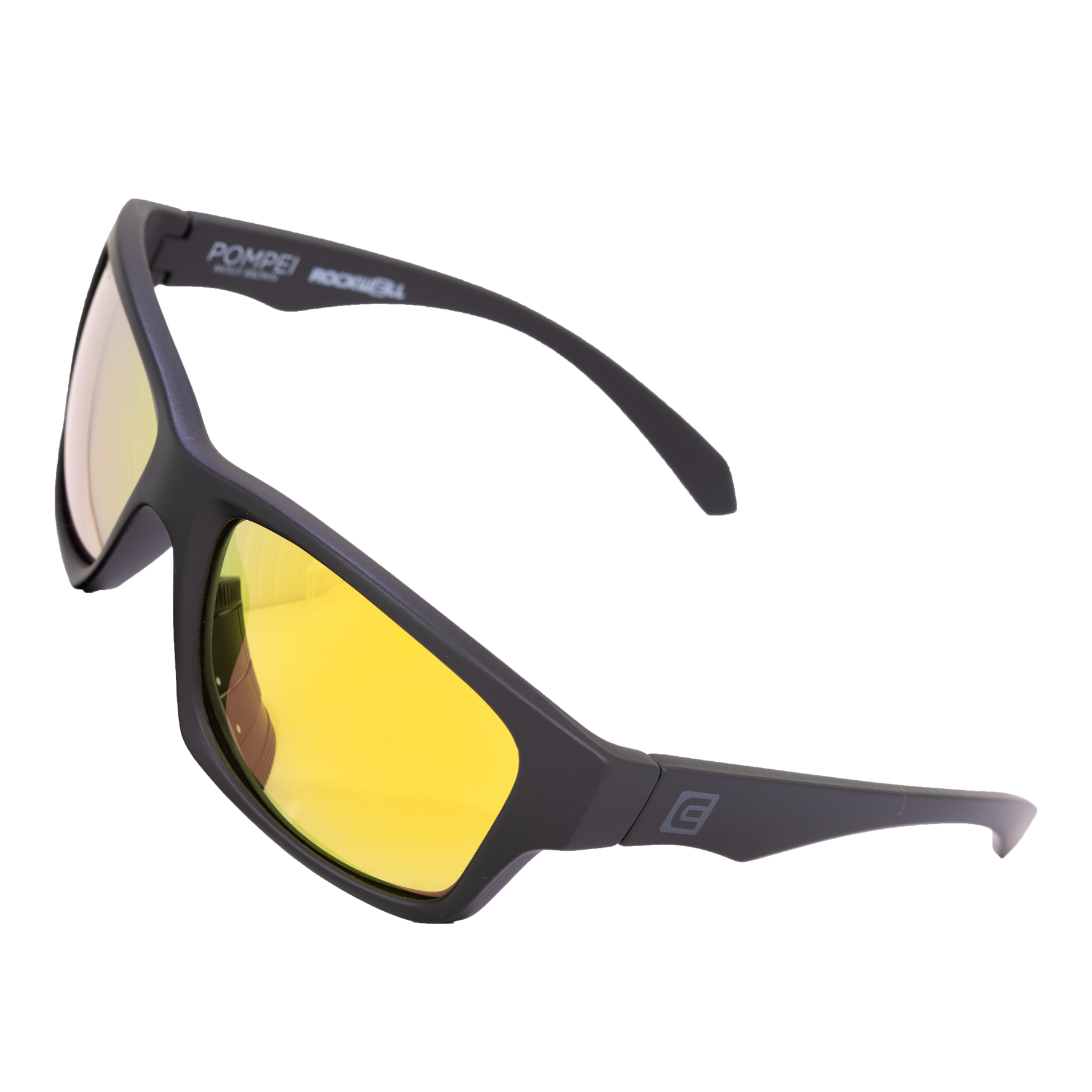 POMPEI FLOATABLE (MATTE BLACK/YELLOW POLARIZED HYDRO)