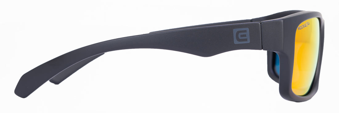 POMPEII FLOATABLE (MATTE BLACK/YELLOW POLARIZED HYDRO)