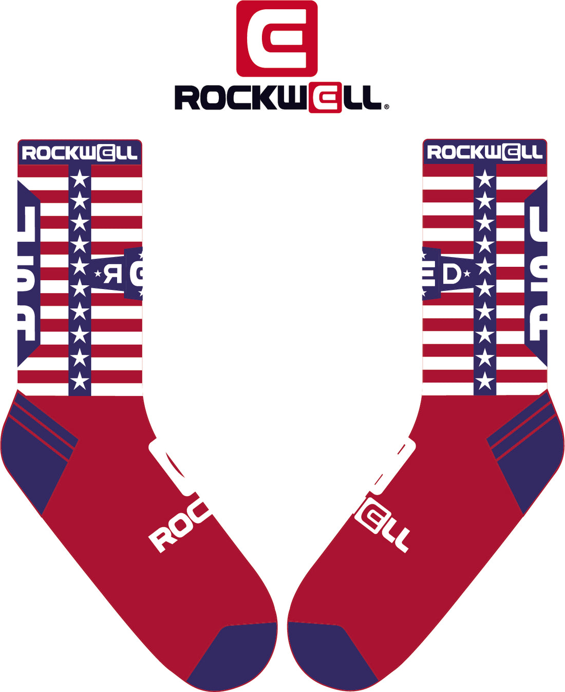 Crew Socks - R.E.D Stars