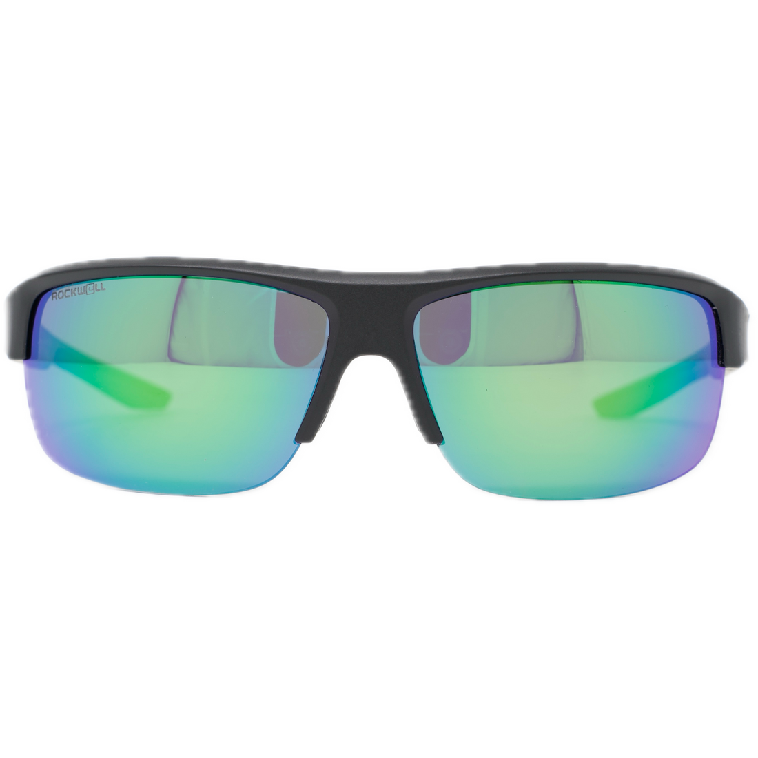 green tinted goggles Venator (Black/Green)