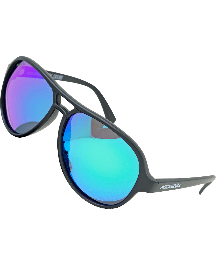 Casino (Black/Green Mirror Polarized Lens)