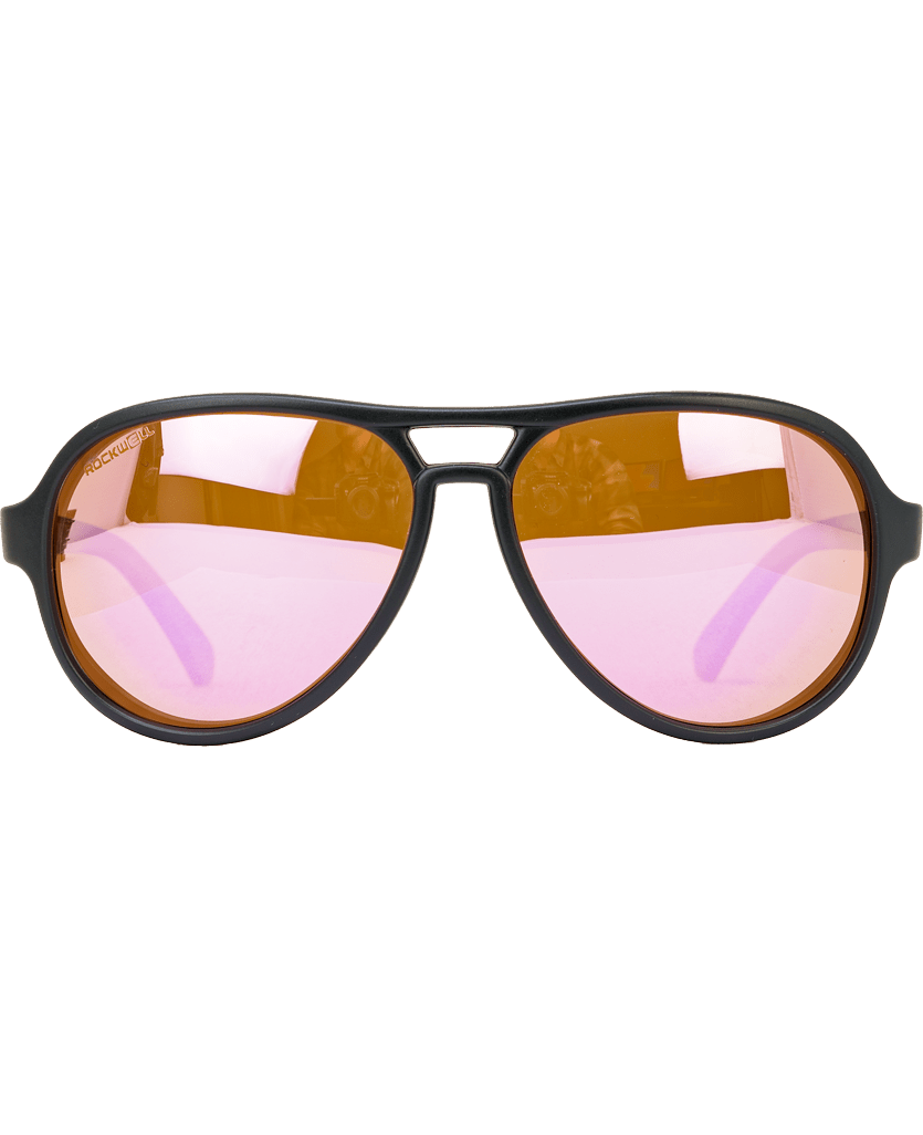 Casino (Black/Pink Mirror Polarized Lens)