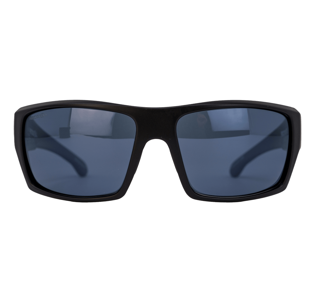 Nero Black Frame Grey Lens Front Angle