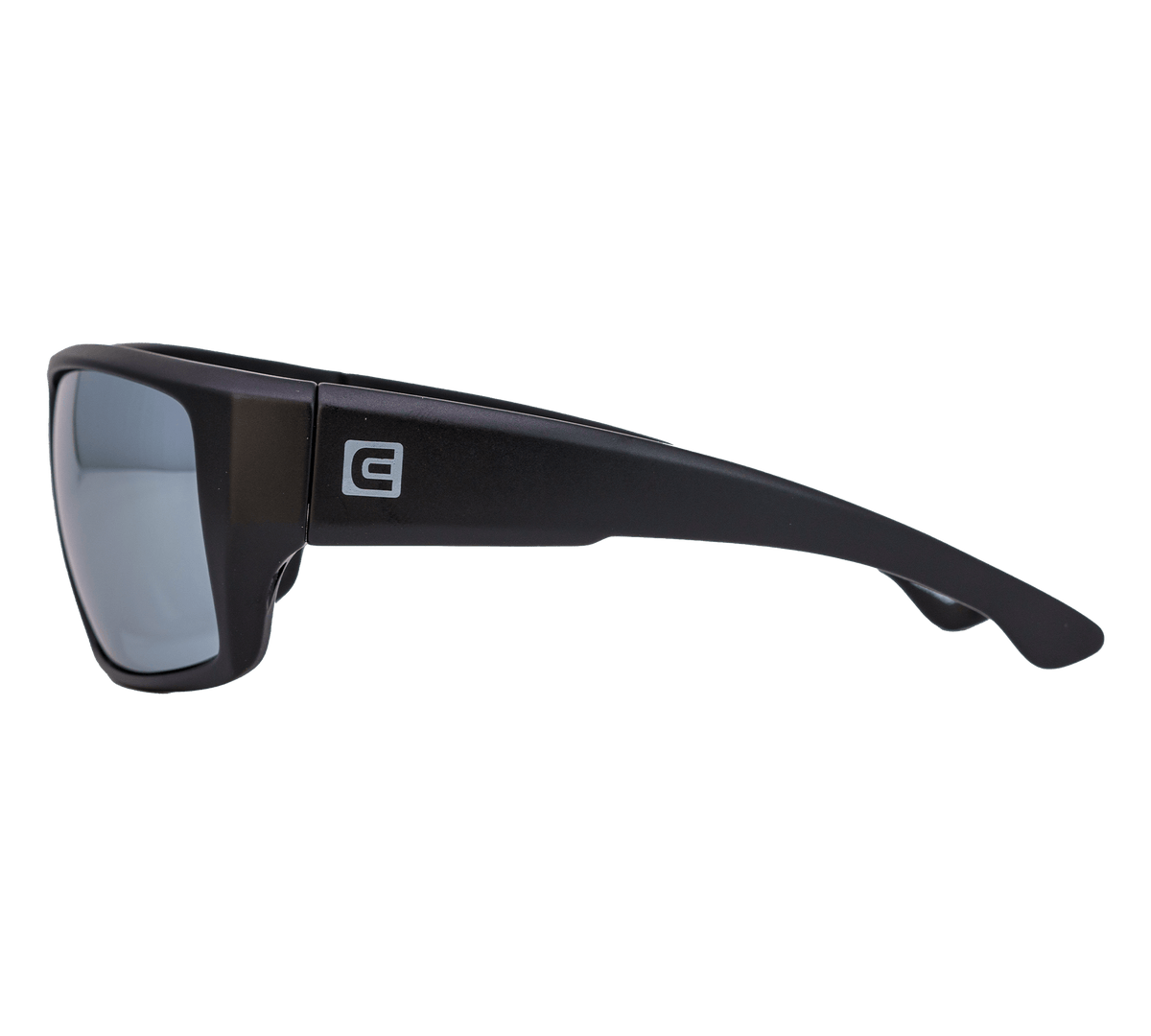 Nero Black Frame Silver Lens side angle