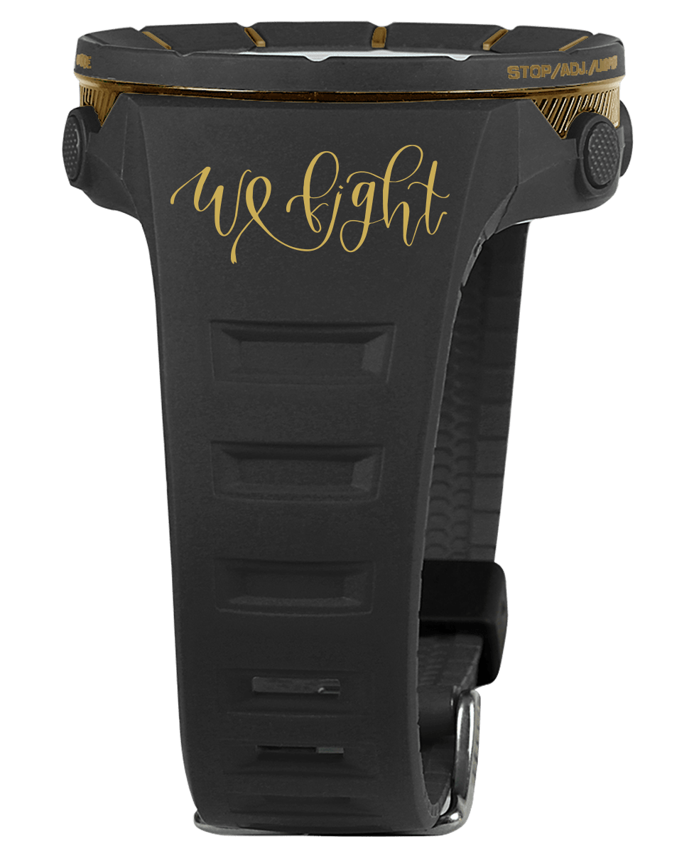 Brie Strong Coliseum black gold band