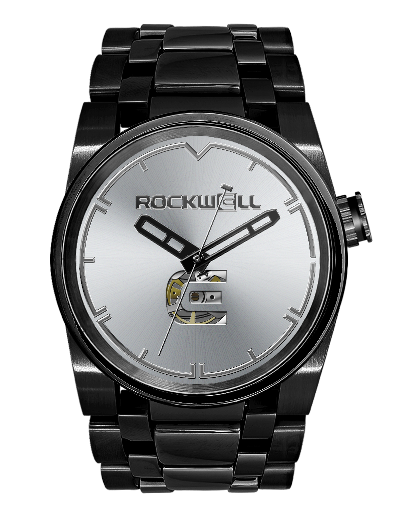 50mm Automatic - Lincoln Edition (Black/Silver) Watch