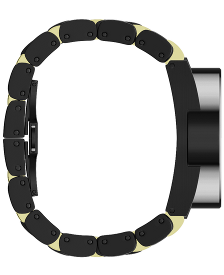 50mm Ricky James Edition Black Gold Luxury Watch by Rockwell Time