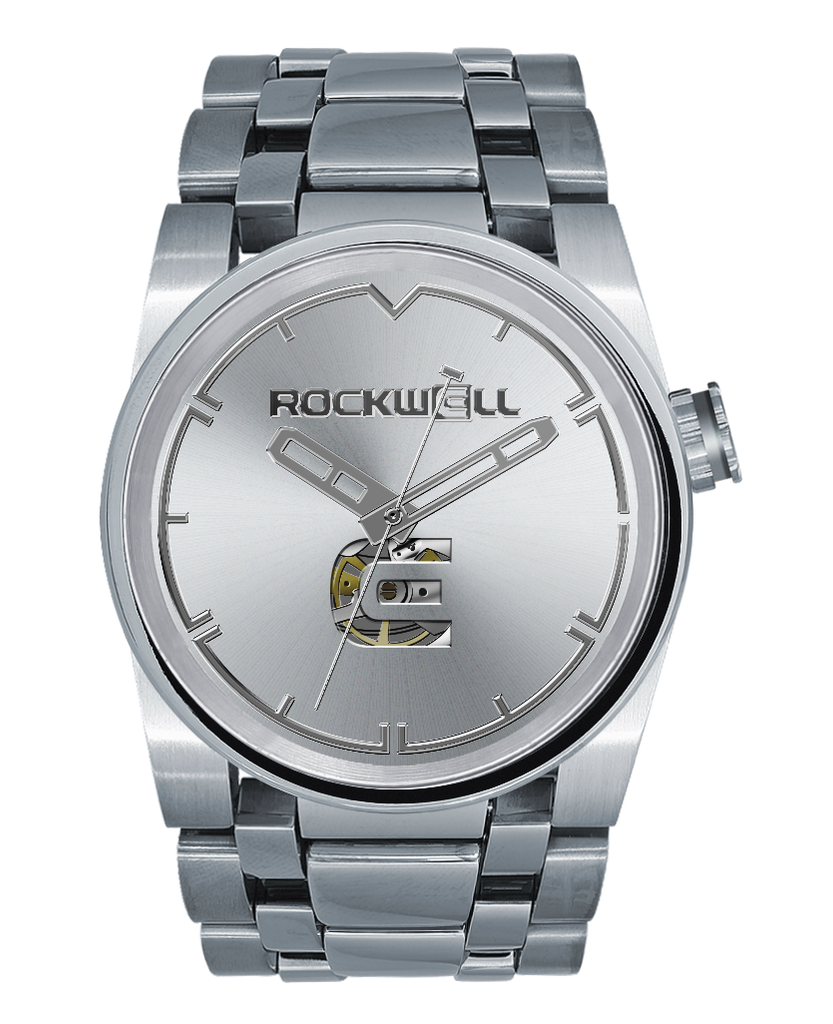 Rockwell Time 50mm Automatic Lincoln Edition Watch in Silver Rockwell Time 50mm Automatic Lincoln Edition Watch in Silver
