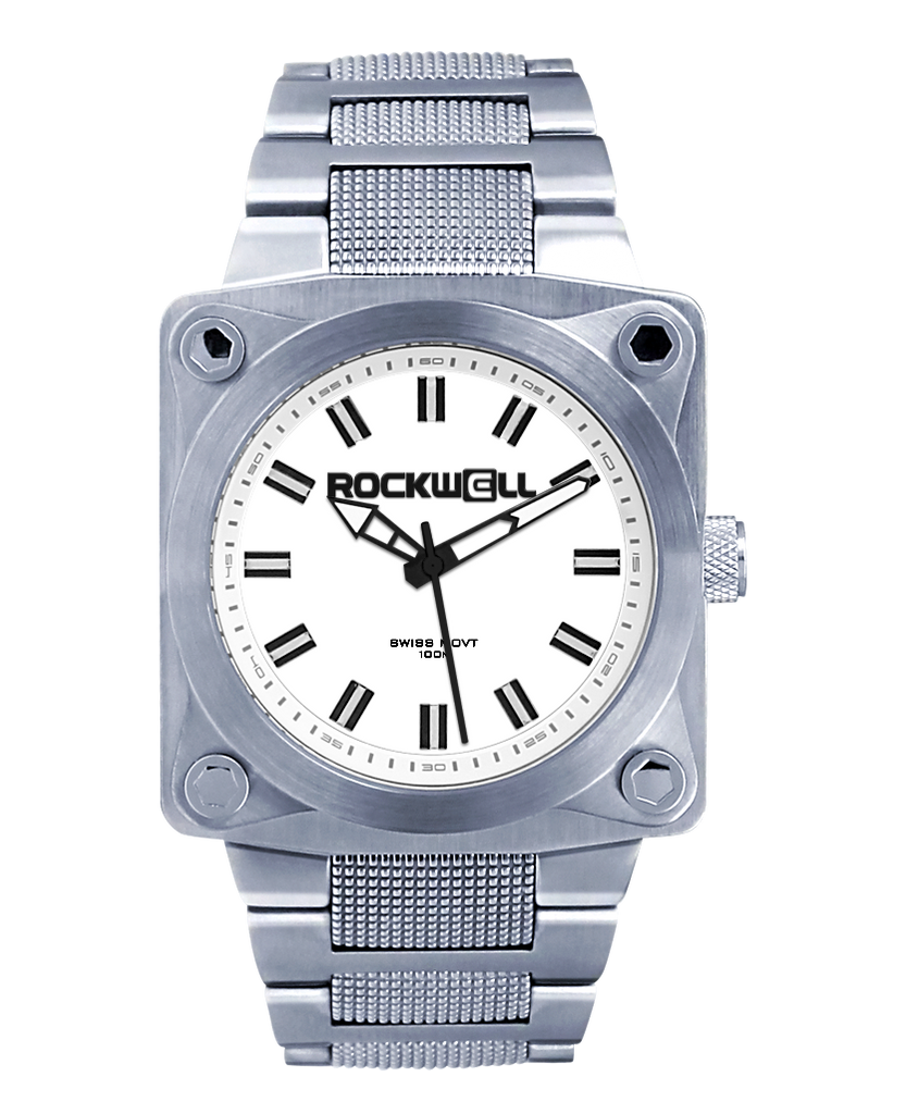 Rockwell White and Silver Watch Rockwell Men main image 2