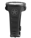 Coliseum Fit Forum Army edition with Army logo on band.