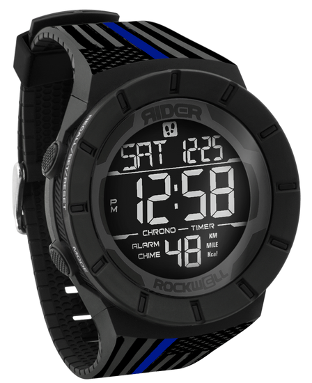 Coliseum Fit™ Assault - Police Edition (Phantom Black) Watch