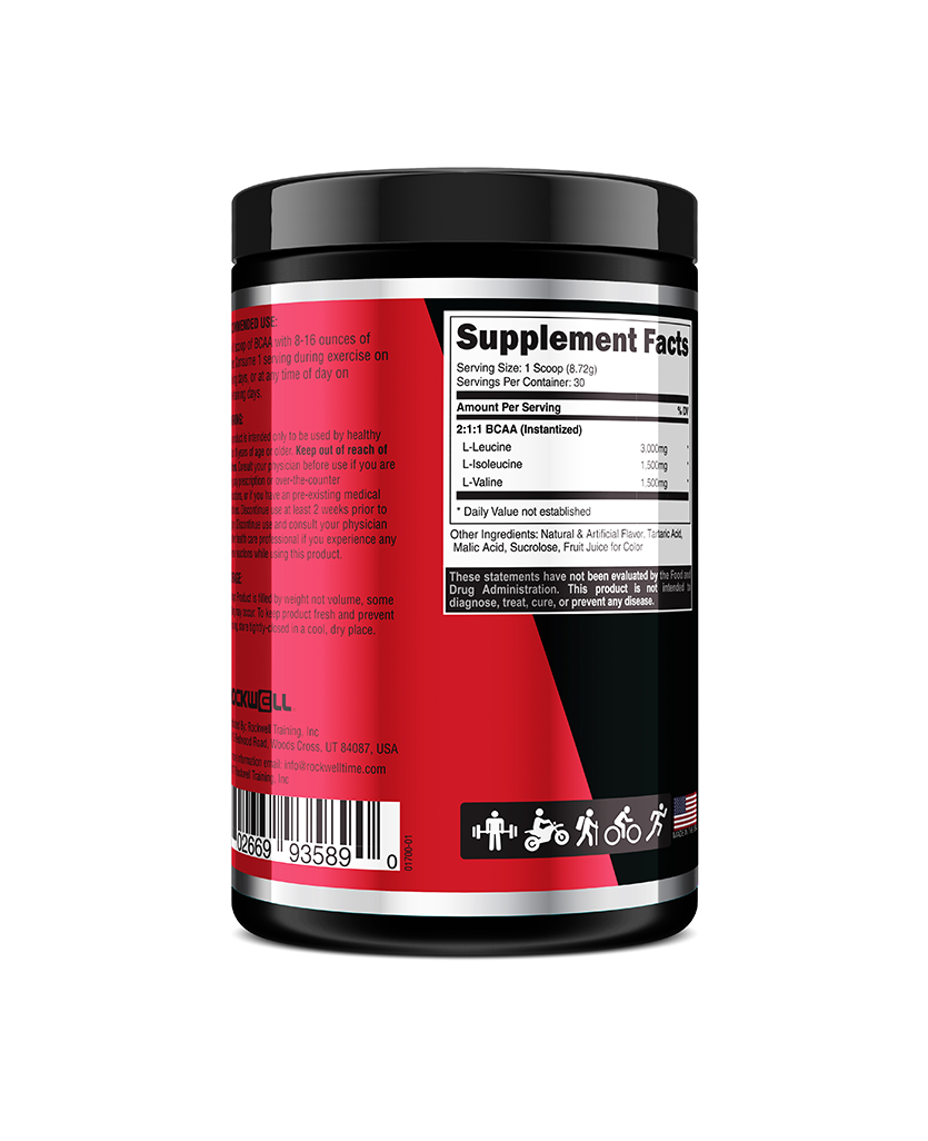 Rockwell Fit™ BCAA: Strawberry Coconut