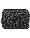 black cheetah mini fanny pack