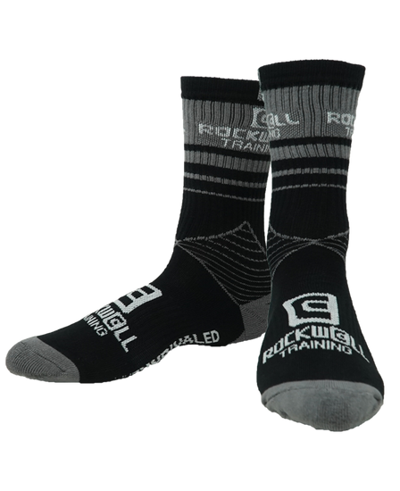 Rockwell Training Black/Gray Socks