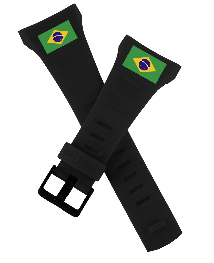 Coliseum Bands with Brazil Flag