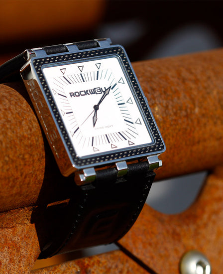 CF Leather (White/Black) Watch