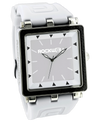 CF White Dial with White Silicon band - Square Watch