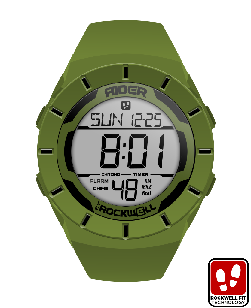 Coliseum Fit™ Phantom Black Air Force Edition Watch