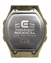coyote tan coliseum digital watch with black accents and american flag bands  Edit alt text