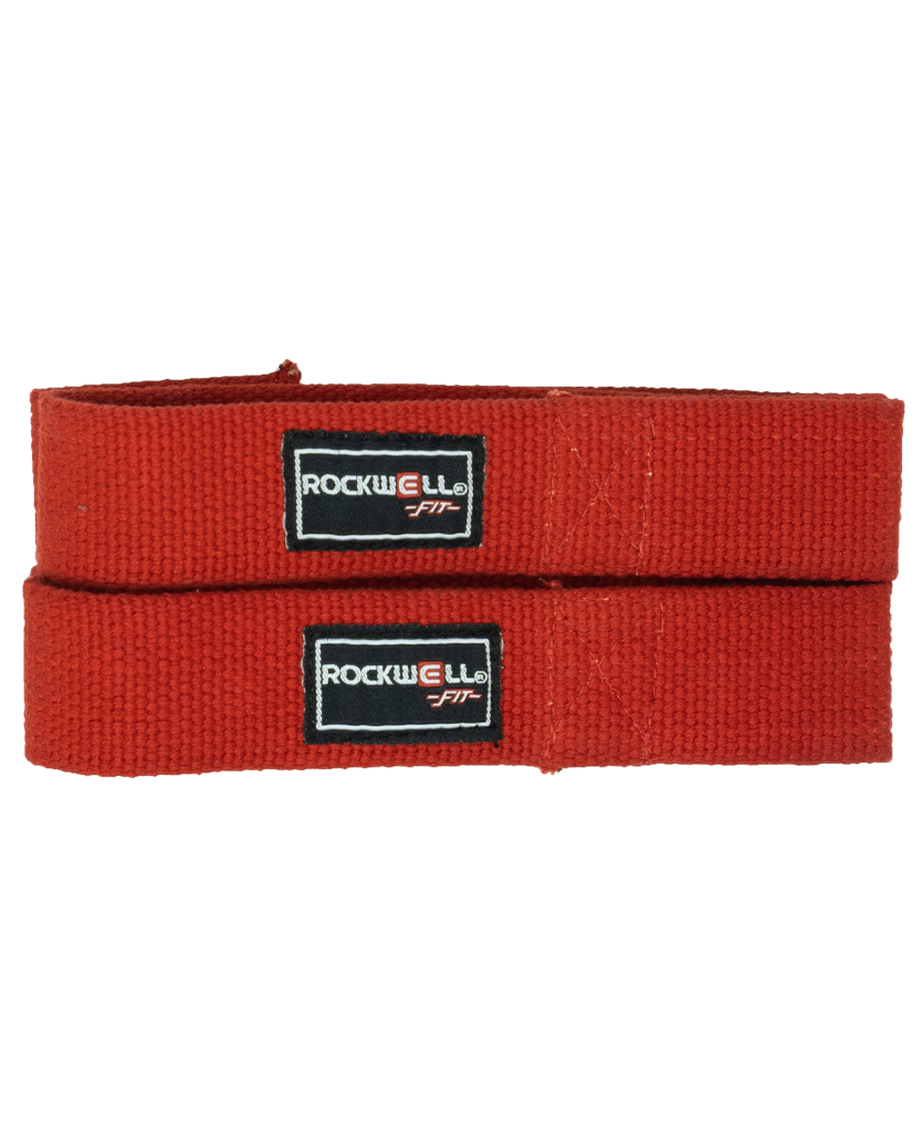 Rockwell Fit™ Lifting Straps (Red)