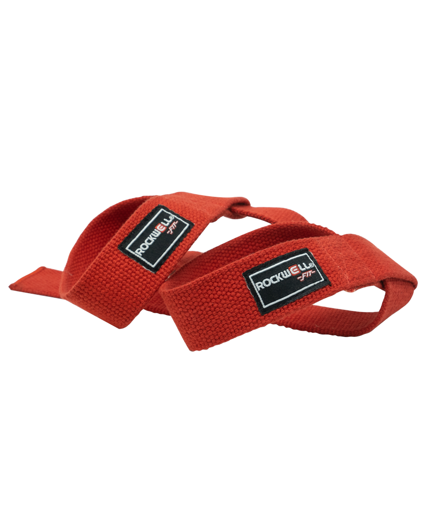 Rockwell Fit™ Lifting Straps (Red)