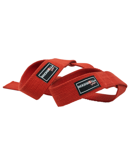 Rockwell Fit™ Lifting Straps (Red)