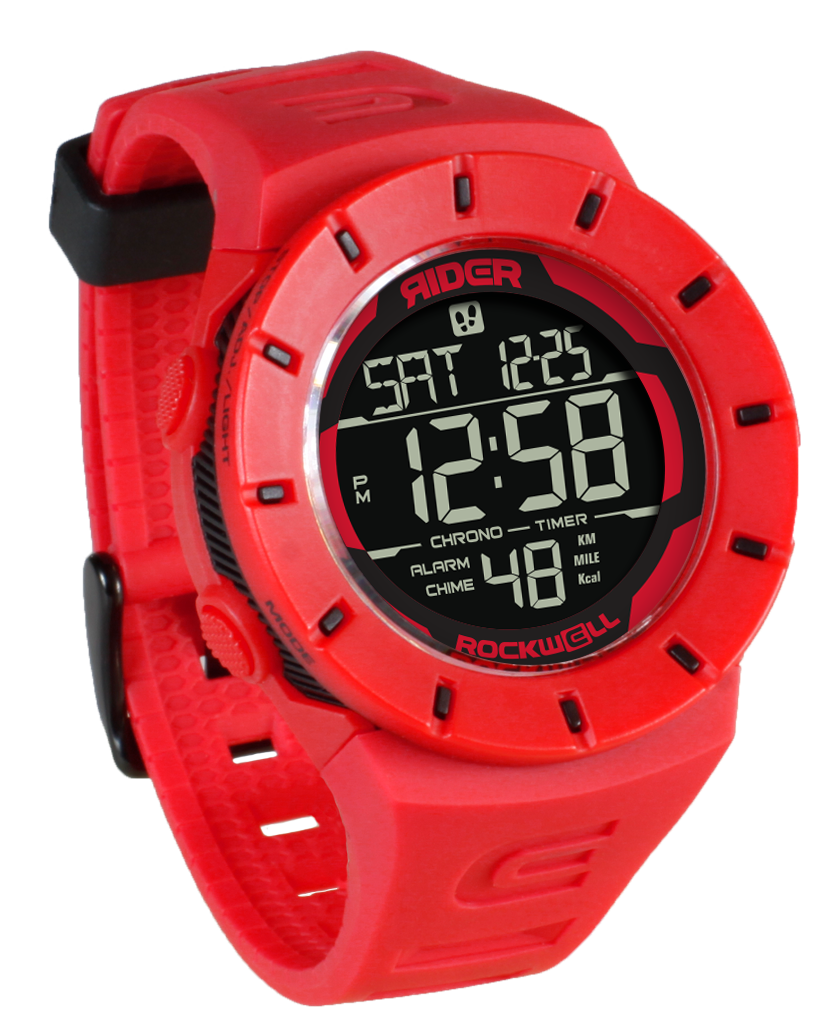 The Coliseum Fit™ - FORUM EDITION (Red & Black - Watch)