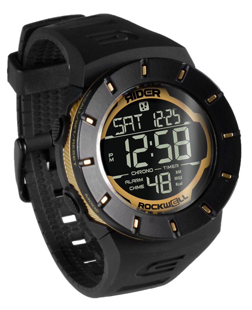 The Coliseum Fit™ - FORUM EDITION (Black & Gold - Watch)