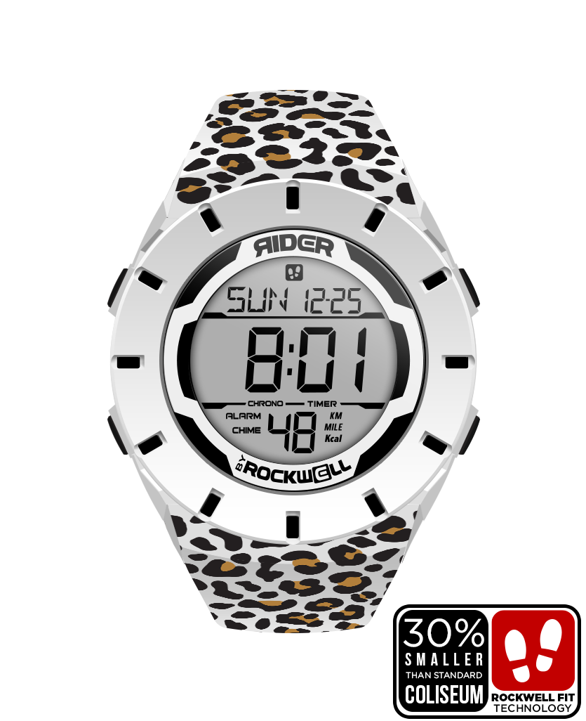 Coliseum Fit™ Forum - Cheetah Edition (White/Black)