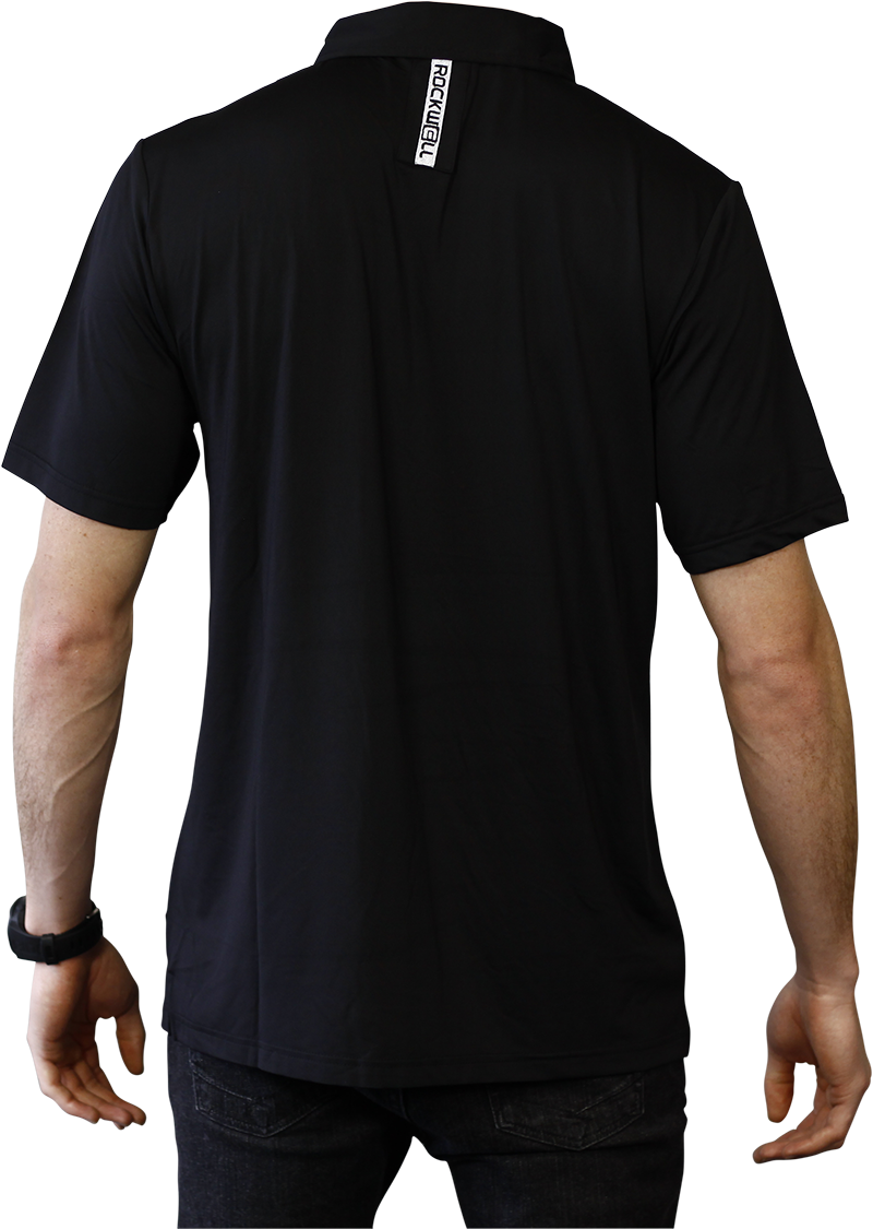 Rockwell Poly-Blend Polo - Black