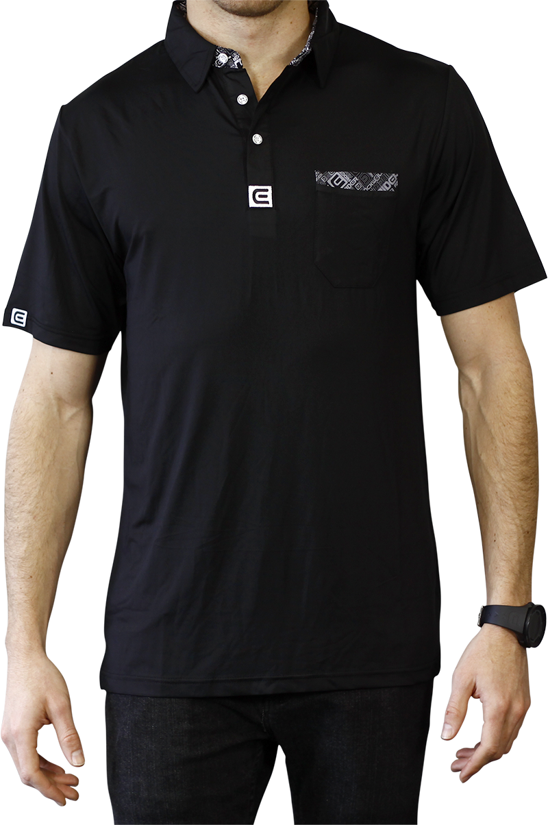 Rockwell Poly-Blend Polo - Black