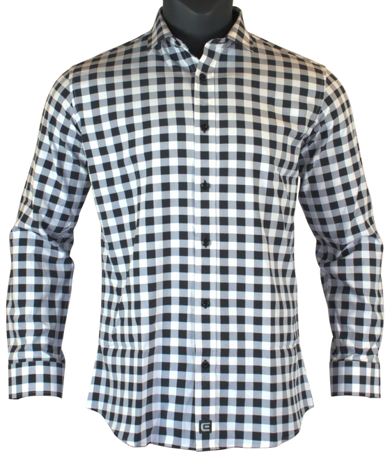 Gray Plaid Titan Long Sleeve
