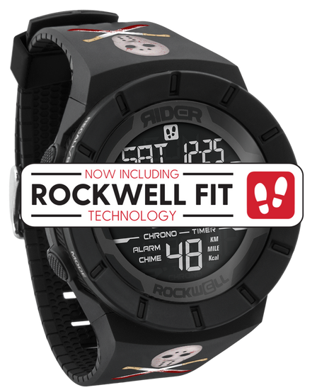 Coliseum Fit™ Digital Watch in Phantom Black by Rockwell Time