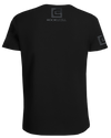 OG stacked rockwell no retreat american flag logo t shirt