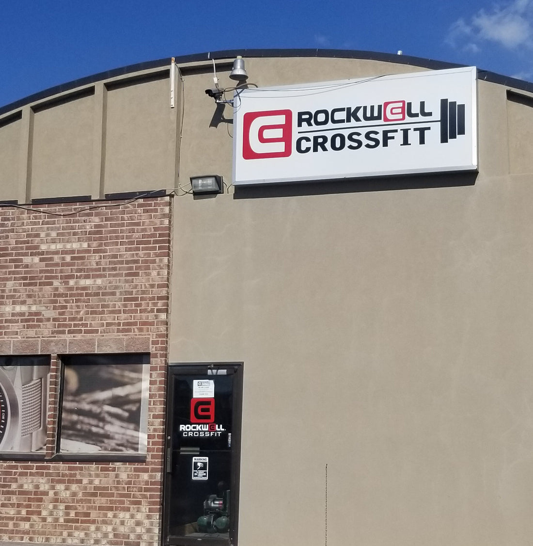 Rockwell Crossfit Sign