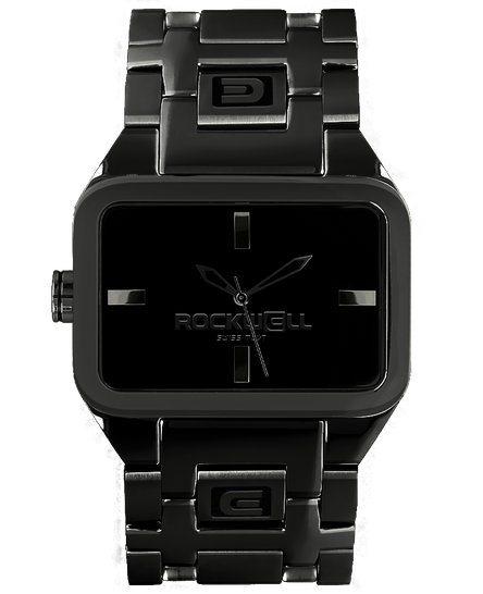 Duel Time Silver/White/Black Watch