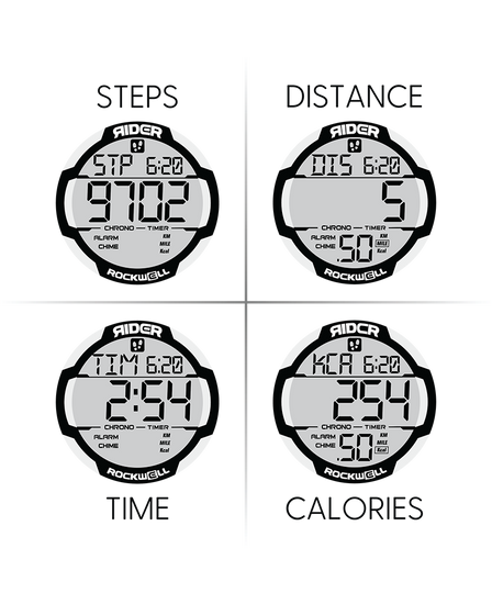Coliseum Fit™ Samadelic Tie-Dye Edition (White/Black) Watch