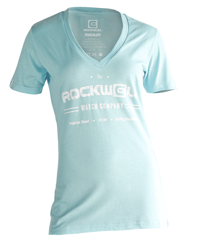 Women's Watch Co V-Neck Turquoise