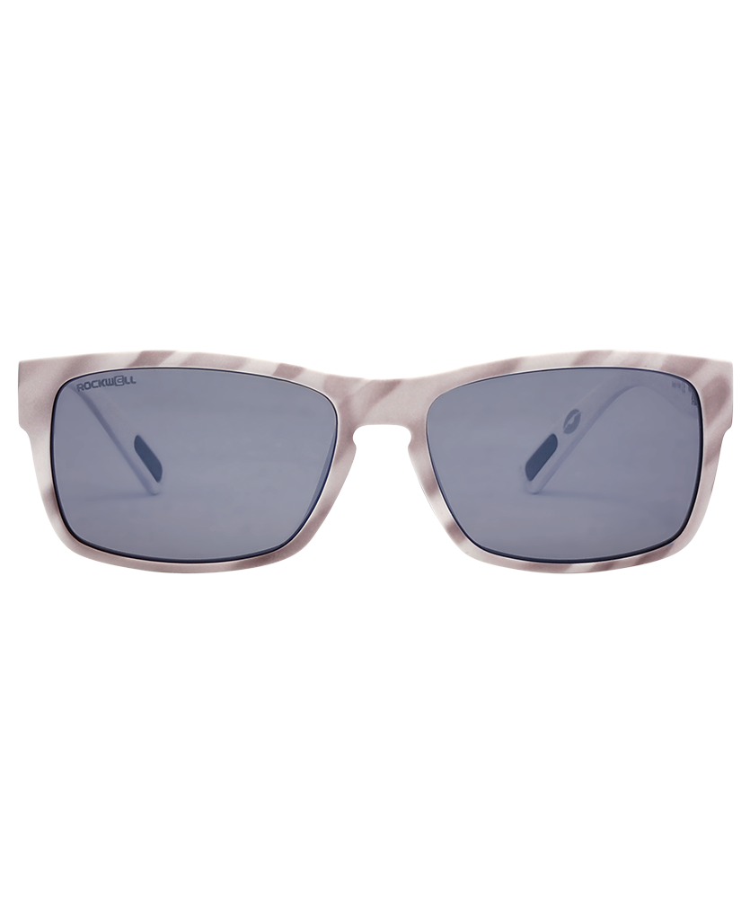 Monza - White Tortoise Matte/Blue