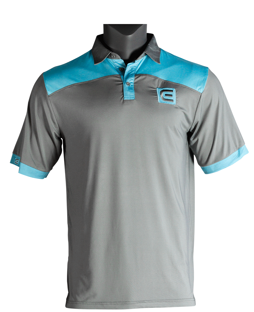 Rockwell Poly-Blend Polo - Gray/Shark