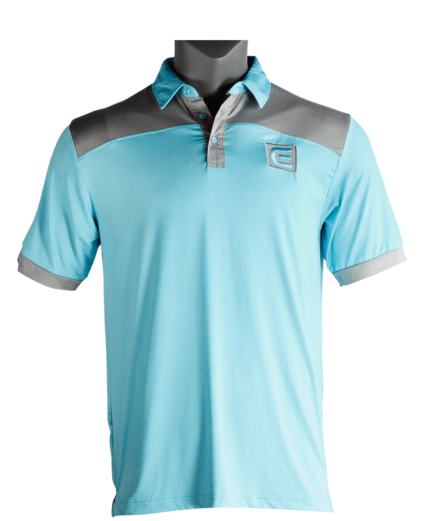 Rockwell Poly-Blend Polo - Shark/Gray