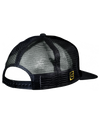 Snapback Trucker Hat Black/Gold Royal Logo mesh back