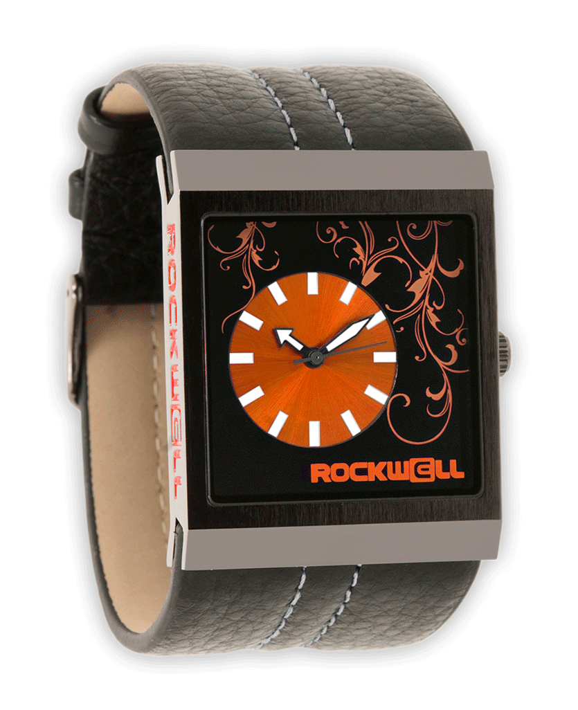 Mercedes Gunmetal/Orange - Watch