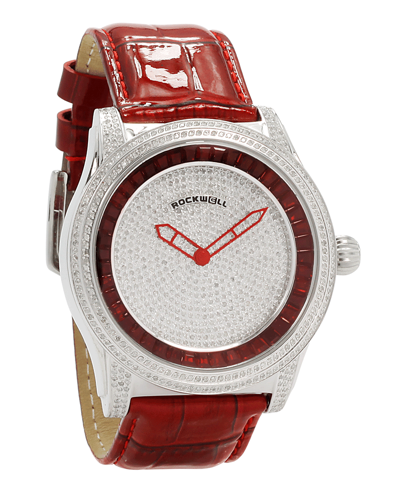 Ruby Stone Watch The Ruby Rivers Automatic Watch by Rockwell Time