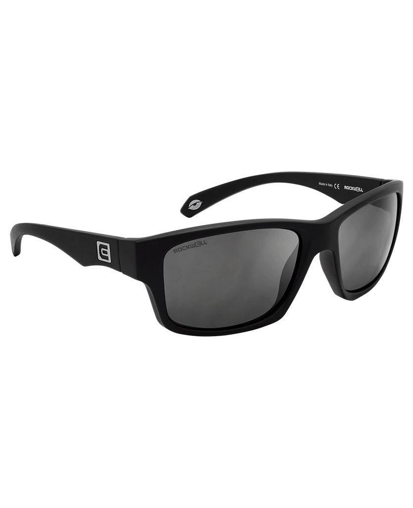 POMPEI Floatable Sunglasses - Matte Black/Red Polarized main image 1