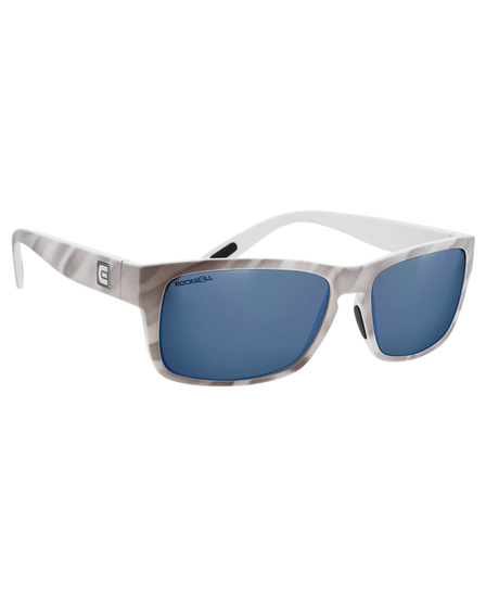 Monza (Matte White Tortoise/Blue)