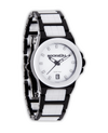 Katelynn Black - White Ceramic - Watch