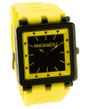 CF Yellow/Black Dial with Yellow Silicone band - Square Watch