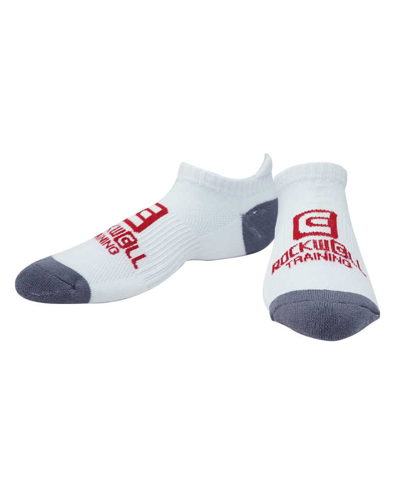 Rockwell Training White Ankle Socks