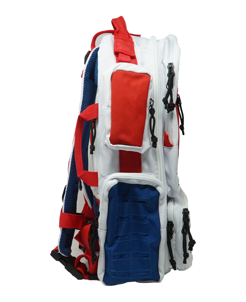 Ruck - 26 Liter Deluxe Backpack (Red White & Blue)